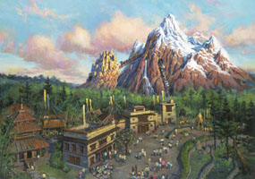 Expedition Everest Concept Art
